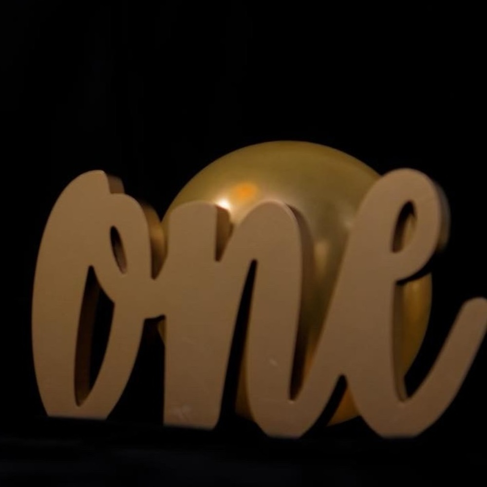 Gold Wooden 1 photo prop